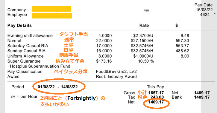 給料明細