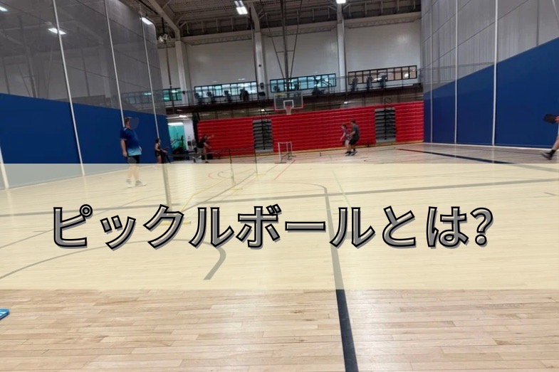 新スポーツ!?アメリカでピックルボール